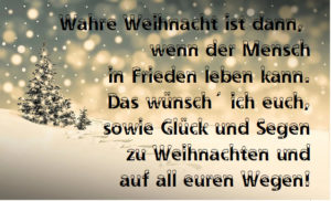 Weihnachtswünsche